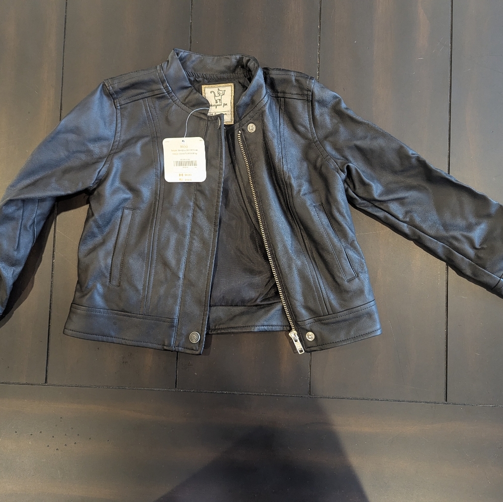 Gymboree Moto Black Kids Jacket